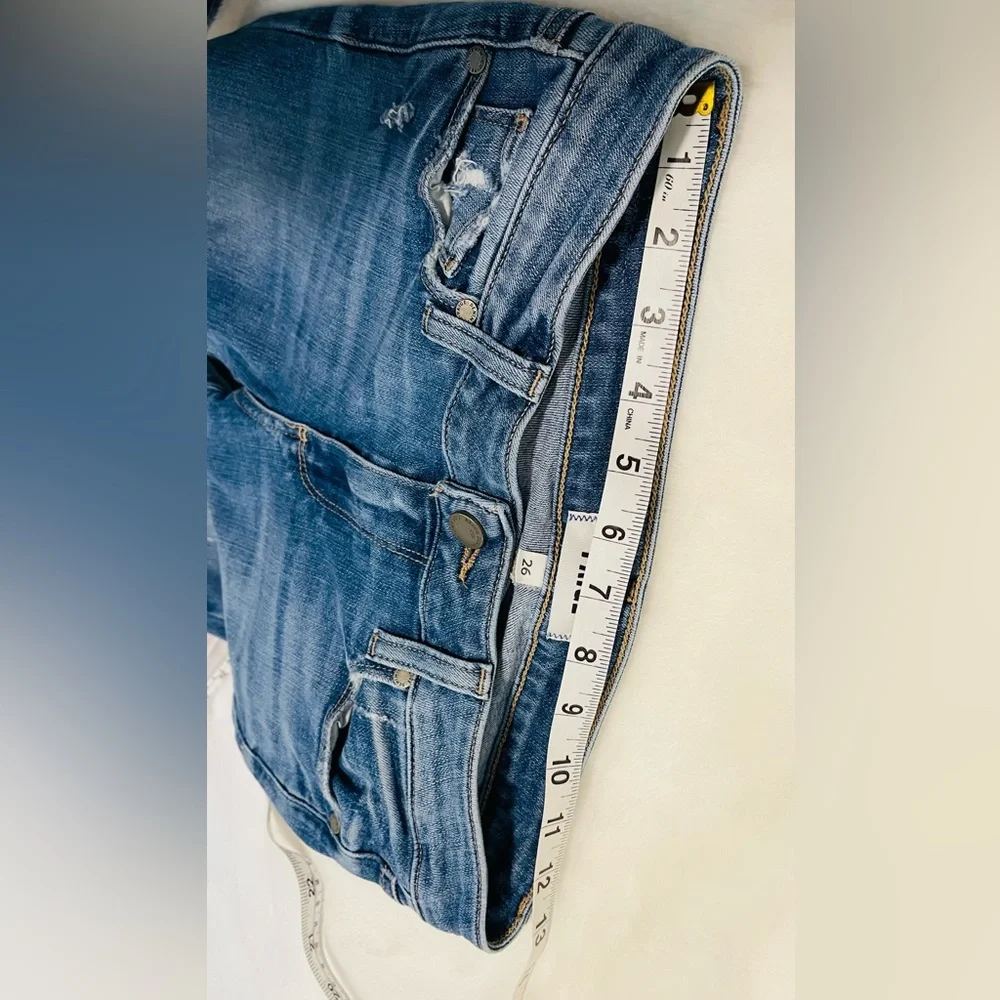 PAIGE Women's Blue ankle Jeans size 26 - Picture 6 of 8